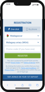 1xbet madagascar compte