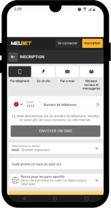 melbet app de paris sportifs au maroc